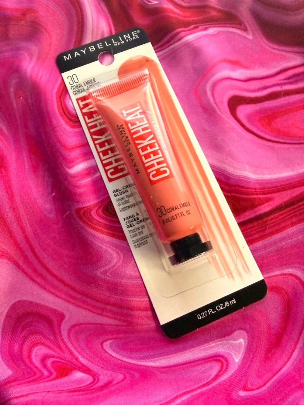 Maybelline Cheek Heat Gel-Cream Blush in Coral Ember